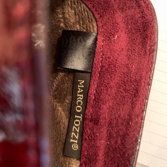 Burgundy Laced Ankle Boots 39 - Picture 9 of 15